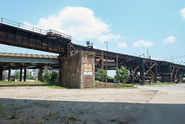 Another view of the northern approach to the C&O Bridge