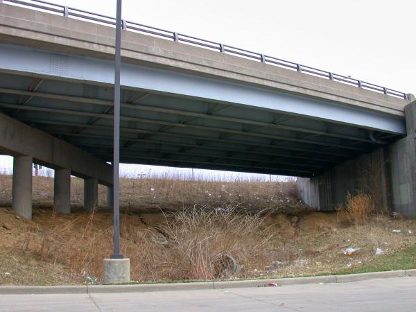 C&O of Indiana underpass at Glenway Avenue in Westwood