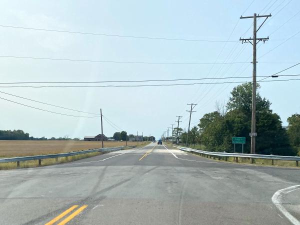 Dayton & Western route at US-35 and Preble County Line Road