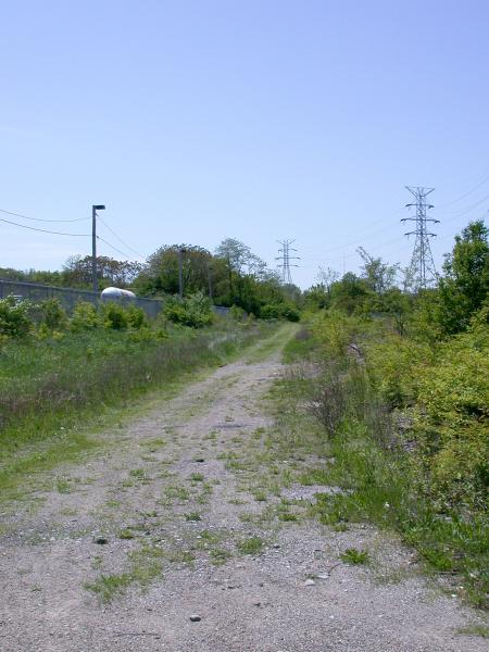 N&W line south of Cleneay Avenue in Norwood