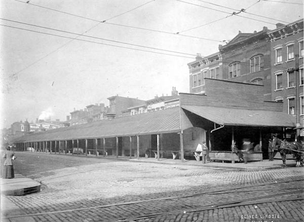 Historic photo of the Court Street Market