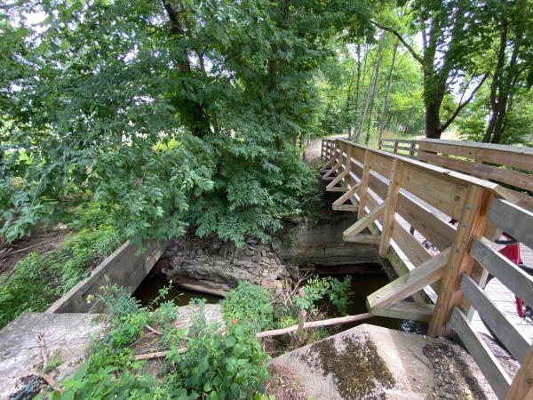 Whitewater Canal Goose Creek aqueduct