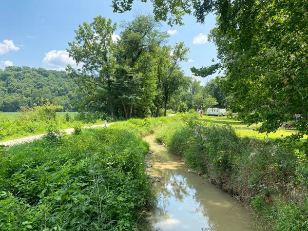 Whitewater Canal near the Laurel Conservation Club