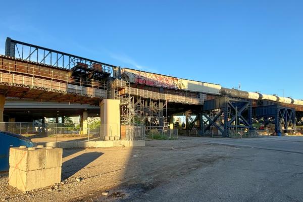 A more recent view of the same location from the last photo