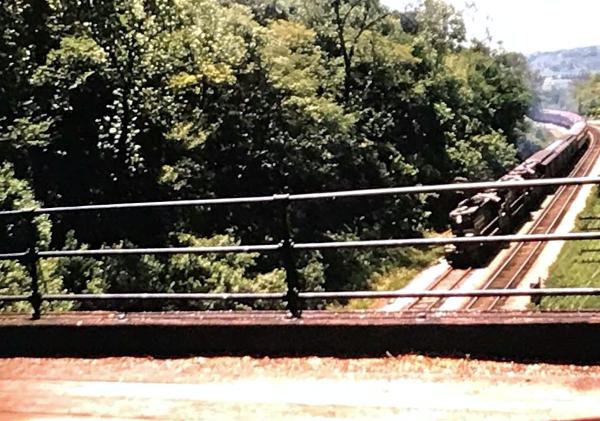 Historic Photo of River Road prior to expansion and rerouting in 1958