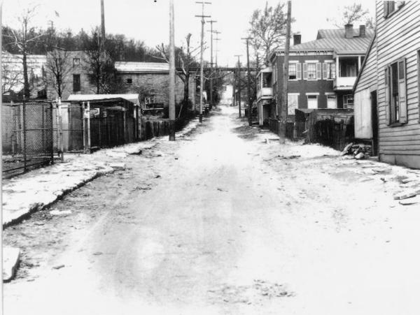 Historic photo of White Street in South Fairmount