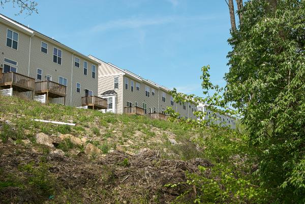 Cincinnati & Westwood right-of-way at the Bluffs at Woodcrest subdivision