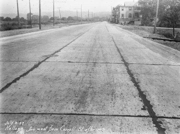Historic photo of the CG&P on Kellogg Avenue in Columbia-Tusculum