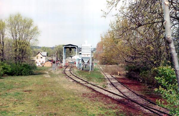 Location of the CG&P Carrel Street yards in Columbia/Tusculum