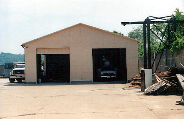 CG&P maintenance building, now located at the Cincinnati Water Works pumping station on Eastern Avenue