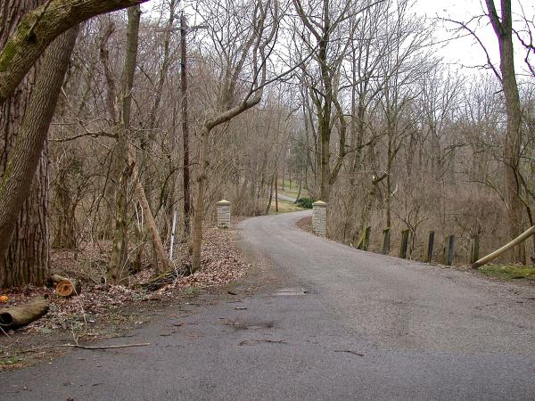 CG&P ROW at the end of Moon Valley Lane in Mt. Washington