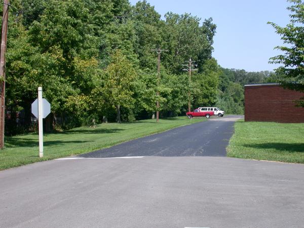CG&P ROW at the back of the Beech Acres housing complex on Beechmont Road in Anderson Township