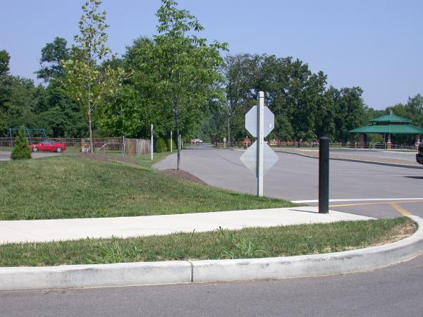 CG&P ROW at the edge of Beech Acres Park in Anderson Township