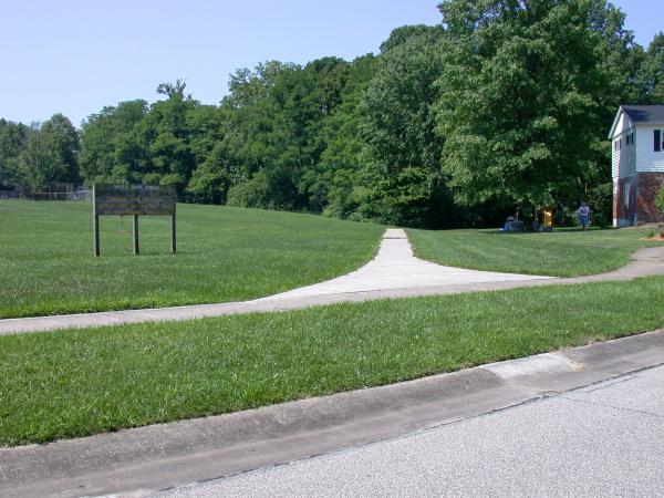 CG&P ROW at Riovista Drive near Vaquera Place in Anderson Township