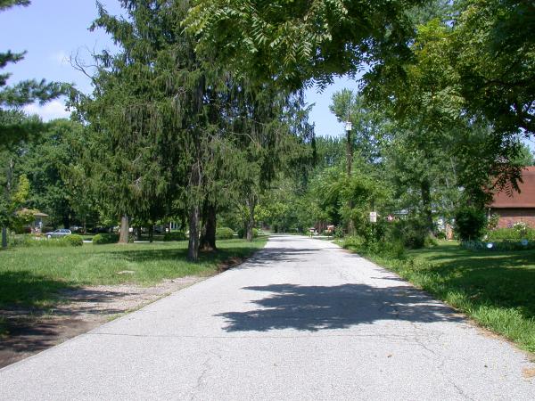 Traction Lane in Olive Branch is the old CG&P route