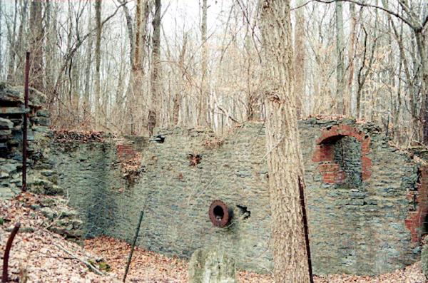 CG&P Lake Allyn powerhouse ruins