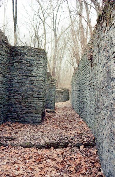 CG&P Lake Allyn powerhouse ruins