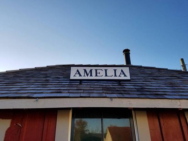 A more recent view of the CG&P Amelia Station after restoration