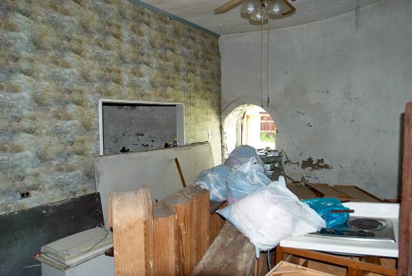 Another view of the waiting room and later living room in the CG&P East Hamersville station