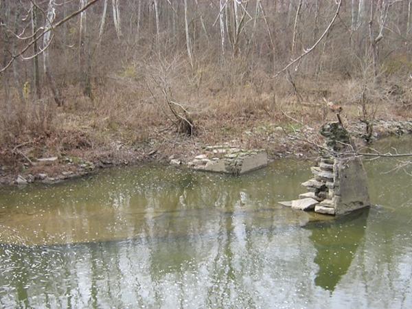 CG&P White Oak trestle piers