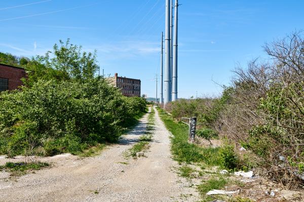 CH&D/CSX Industrial Track right-of-way north of the Western Hills Viaduct