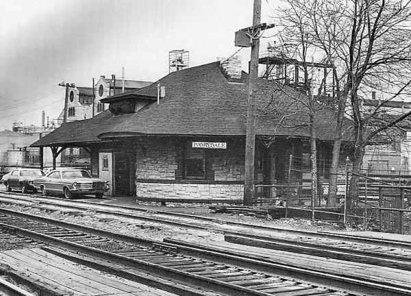 Another old view of the CH&D Ivorydale station