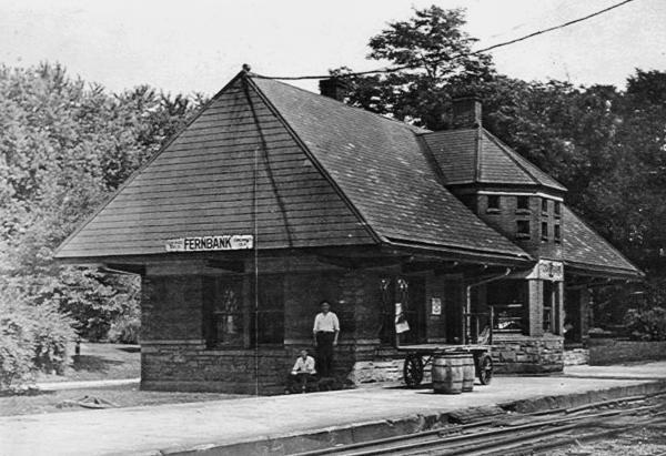 Another historic photo of the Big Four Fernbank station