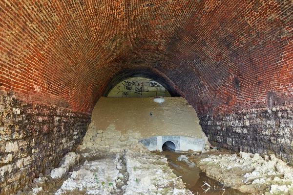 Inside the CL&N McMillan Street tunnel in Walnut Hills