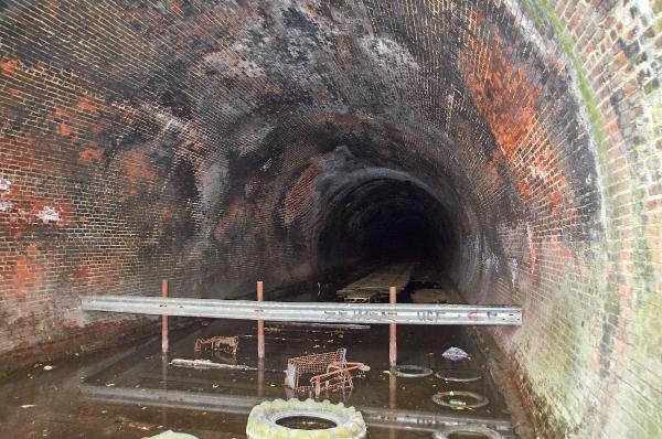 CL&N Oak Street tunnel in Walnut Hills