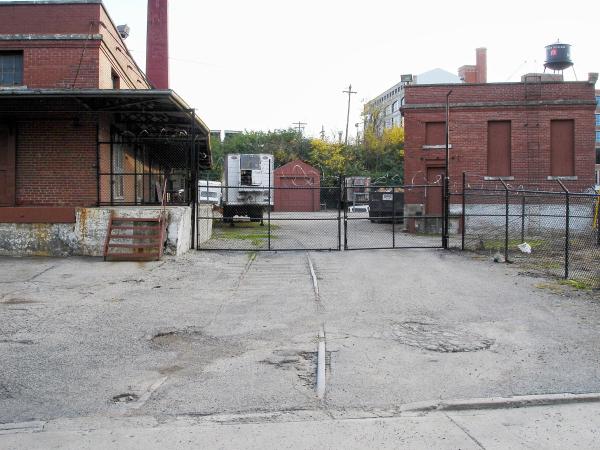 CL&N industrial siding on Melish Lane in Walnut Hills