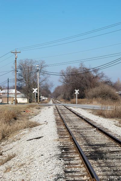 CL&N crossing Snider Road in Mason