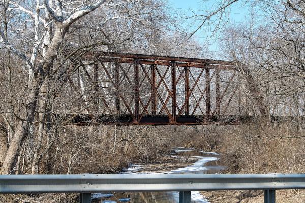 CL&N crossing Turtle Creek southwest of Lebanon