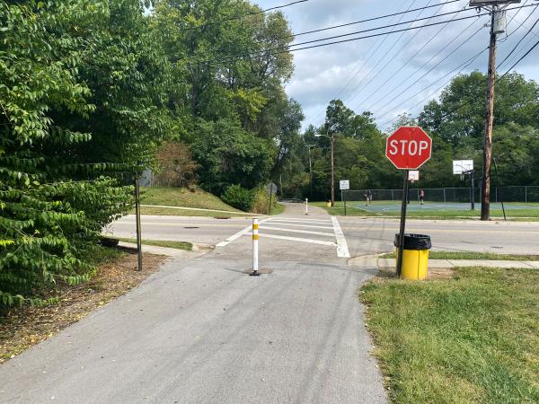 CL&N right-of-way on the Lebanon Countryside Trail