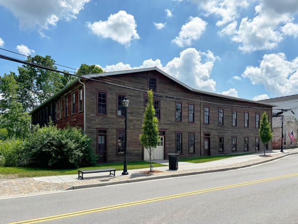 Canal era building on Main Street in Tipp City