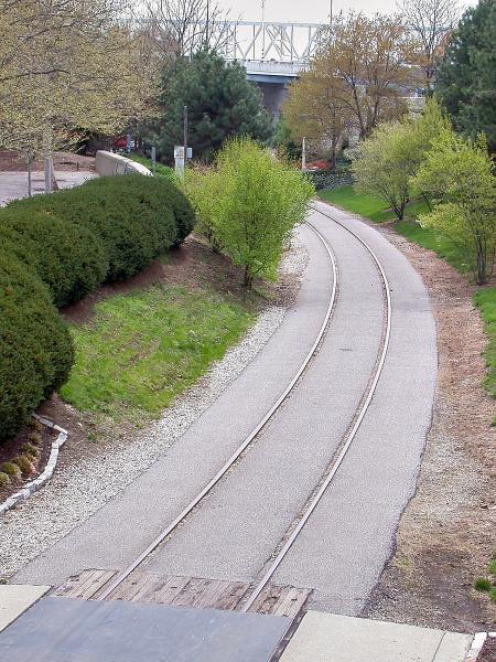 Pennsylvania/Little Miami Railroad line through Sawyer Point