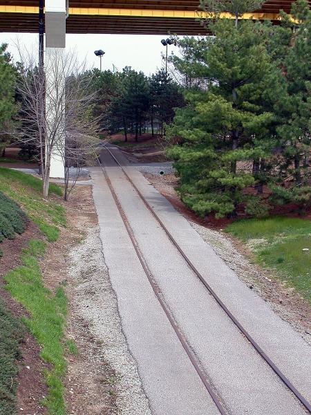 Pennsylvania/Little Miami Railroad line through Sawyer Point