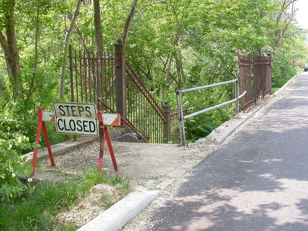 Indiana & Ohio Oasis, former Pennsylvania/Little Miami Railroad pedestrian underpass along Walworth Avenue in Columbia-Tusculum
