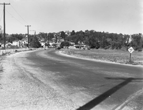 Historic photo of Kellogg Avenue at Stanley Avenue in Columbia-Tusculum