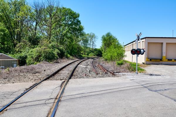 Indiana & Ohio Oasis, former Pennsylvania/Little Miami Railroad at Airport Road in Columbia-Tusculum