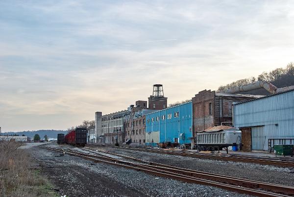 Indiana & Ohio Oasis, former Pennsylvania/Little Miami Railroad Undercliff Yard in Linwood