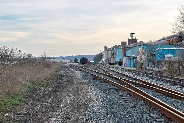 Indiana & Ohio Oasis, former Pennsylvania/Little Miami Railroad Undercliff Yard in Linwood