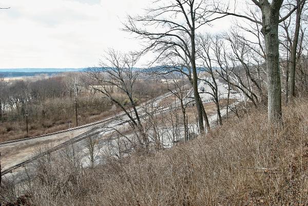 Clare Yard as seen from the Mariemont Concourse