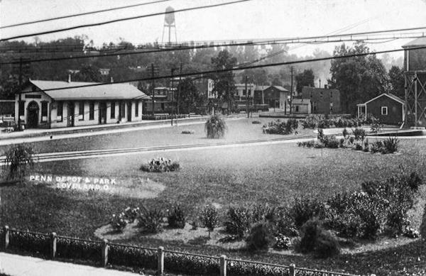 Historic photo of Loveland's PRR/Little Miami station