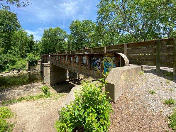 Pennsylvania/Little Miami Railroad bridge over O'Bannon Creek