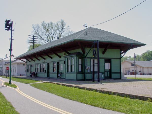 Pennsylvania/Little Miami Railroad station in Morrow