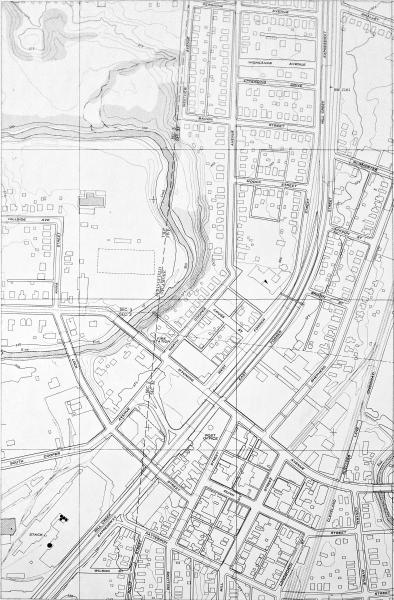 1948 USGS map showing the Wright-Lockland Highway