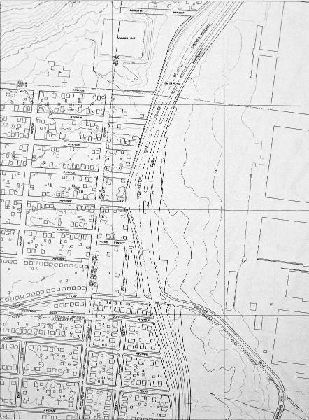 1948 USGS map showing the Wright-Lockland Highway