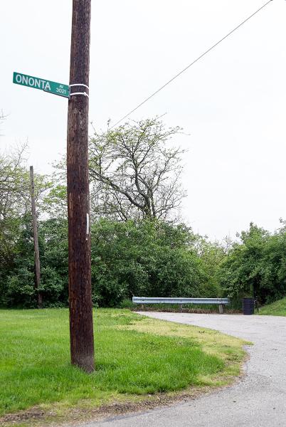 Seneca Street dead-ends just past Ononta Avenue in Columbia/Tusculum