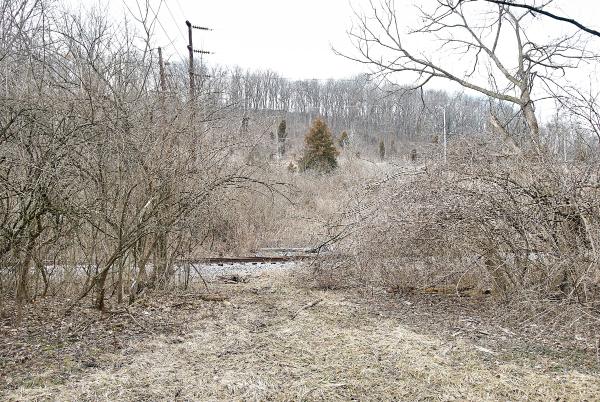Old Red Bank Road alignment at the PRR Richmond Division tracks