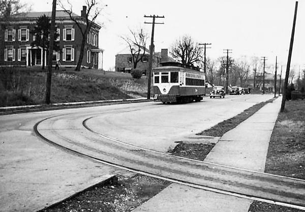 Historic photo of the Warren loop on Ft. Thomas Street in Ft. Thomas